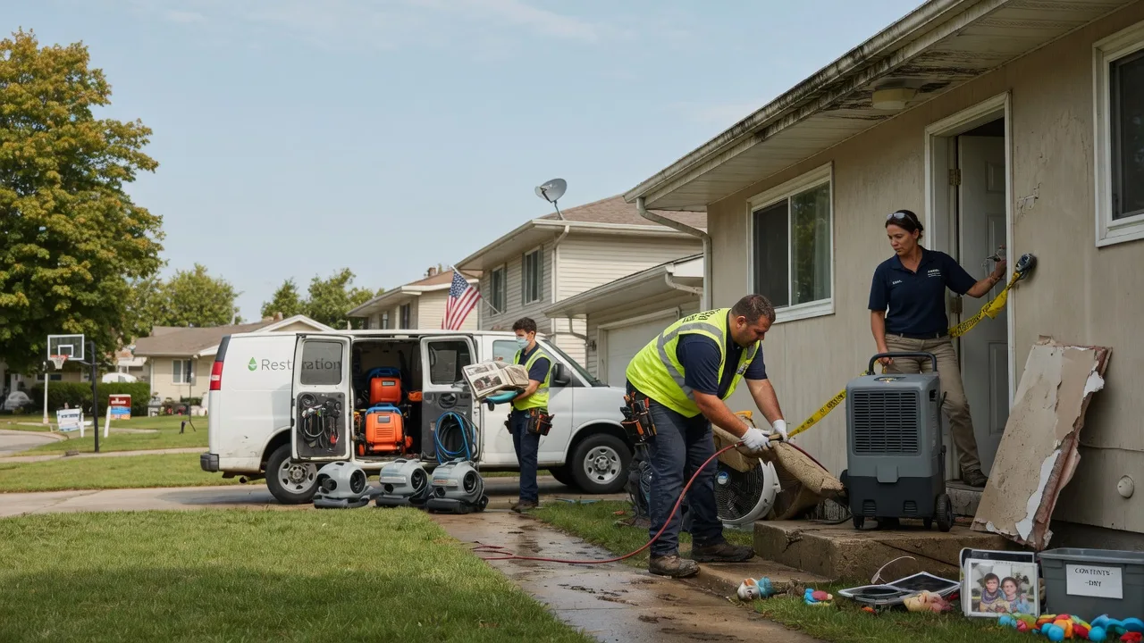 Water Damage Restoration in Deerfield, KS near me